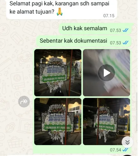 Pengiriman Papan Bunga Selamat Pancoran Mas