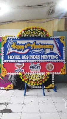 Papan Bunga di Pancoran Mas